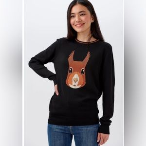 NWOT Sugarhill Rita Secret Squirrel Sweater